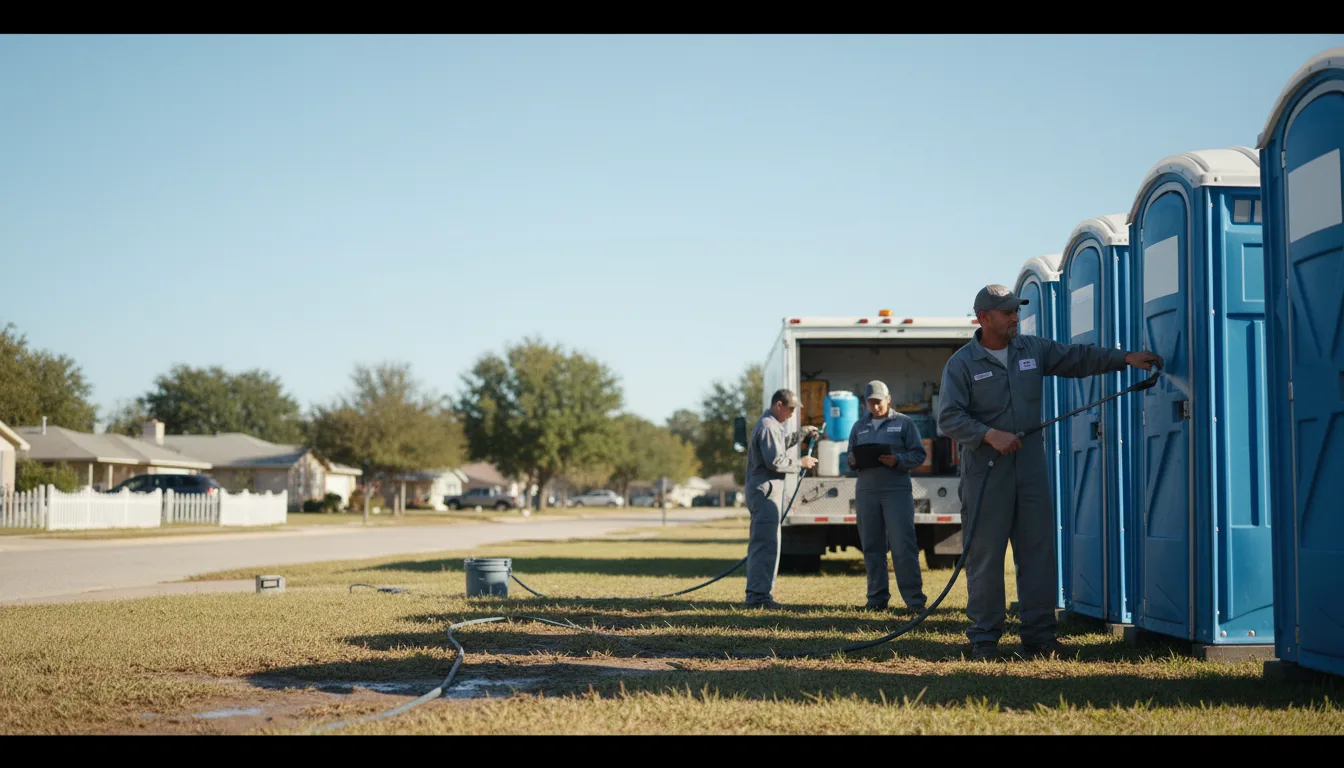 Long-Term Portable Toilet Rental in Tullos, LA near me